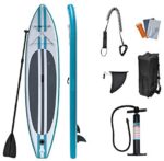 WEIFAN Inflatable Stand Up Paddleboards - SUP Rubber Paddle Board Professional Folding Surfboard Water Skiing Water Yoga Board Board Beginner's Surfboard Kit